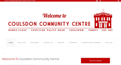Desktop Screenshot of coulsdoncommunitycentre.co.uk